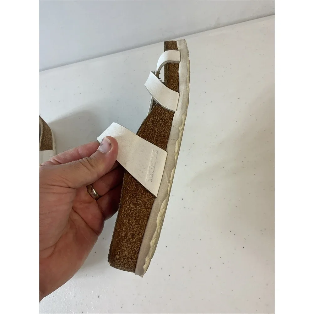 Birkenstock‎ Mayari Birko-Flor Sandal Women's 36 US 5.5 Soft Foot Bed White